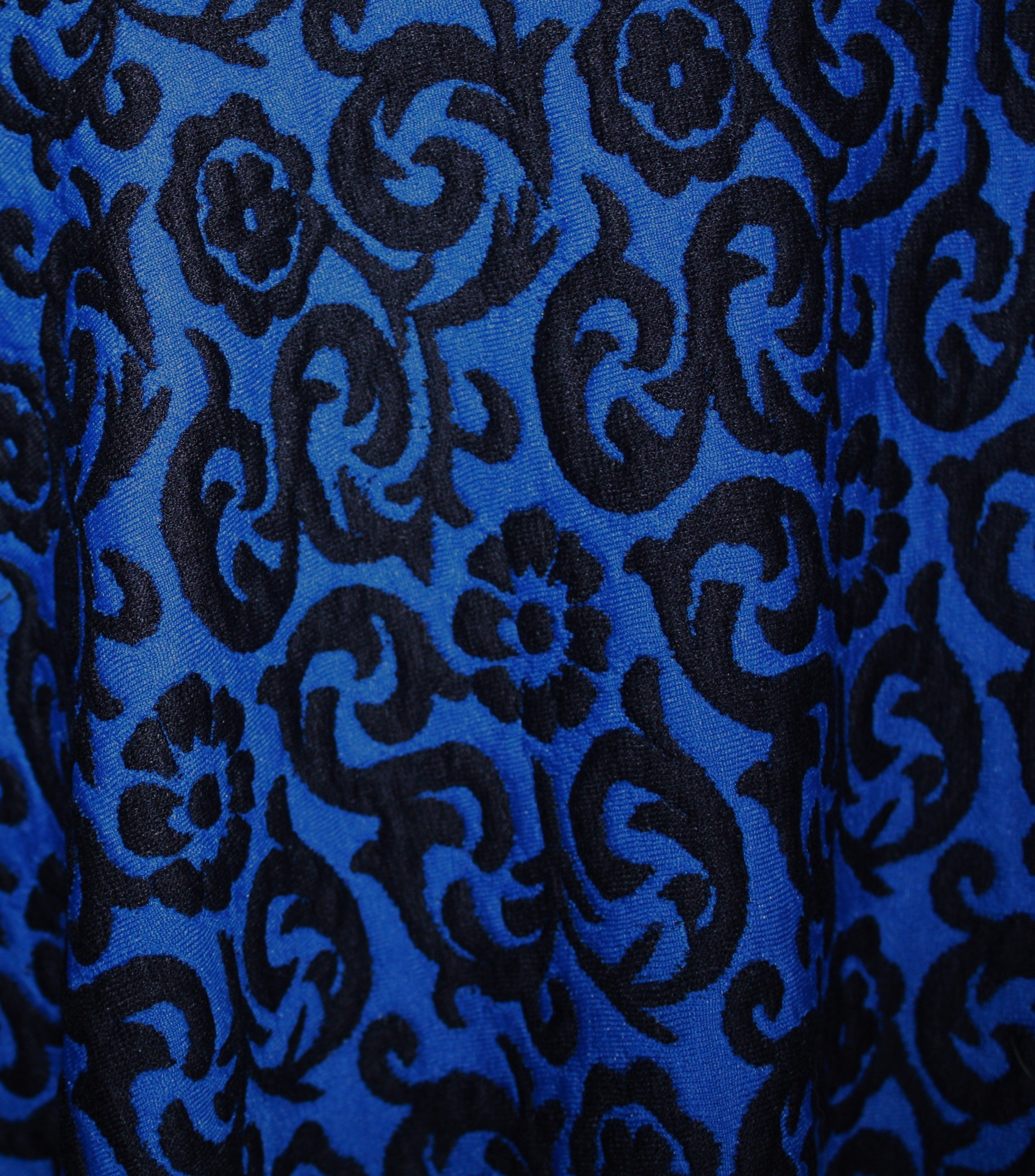 dunkle design Strickrock 68cm Schwarz Blau Lachs Wade elastischer Bund