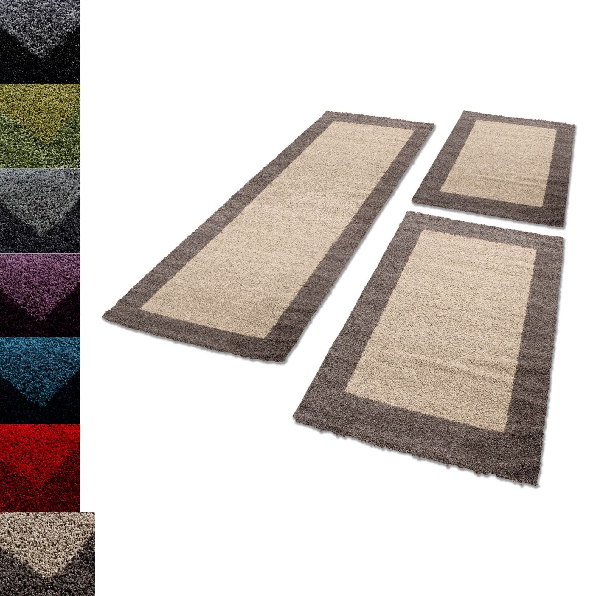 Carpettex Hochflor-Bettumrandung Bordüre Design, Höhe 30 günstig online kaufen