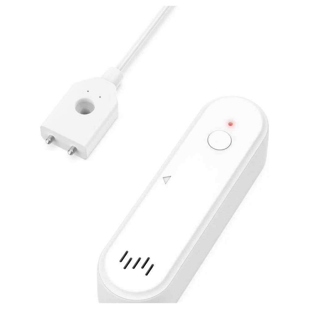Hama Smarter Wassermelder, Zigbee, 80dB, mit Ton und Push-Benachrichtigung Smart-Home-Steuerelement, App steuerbar
