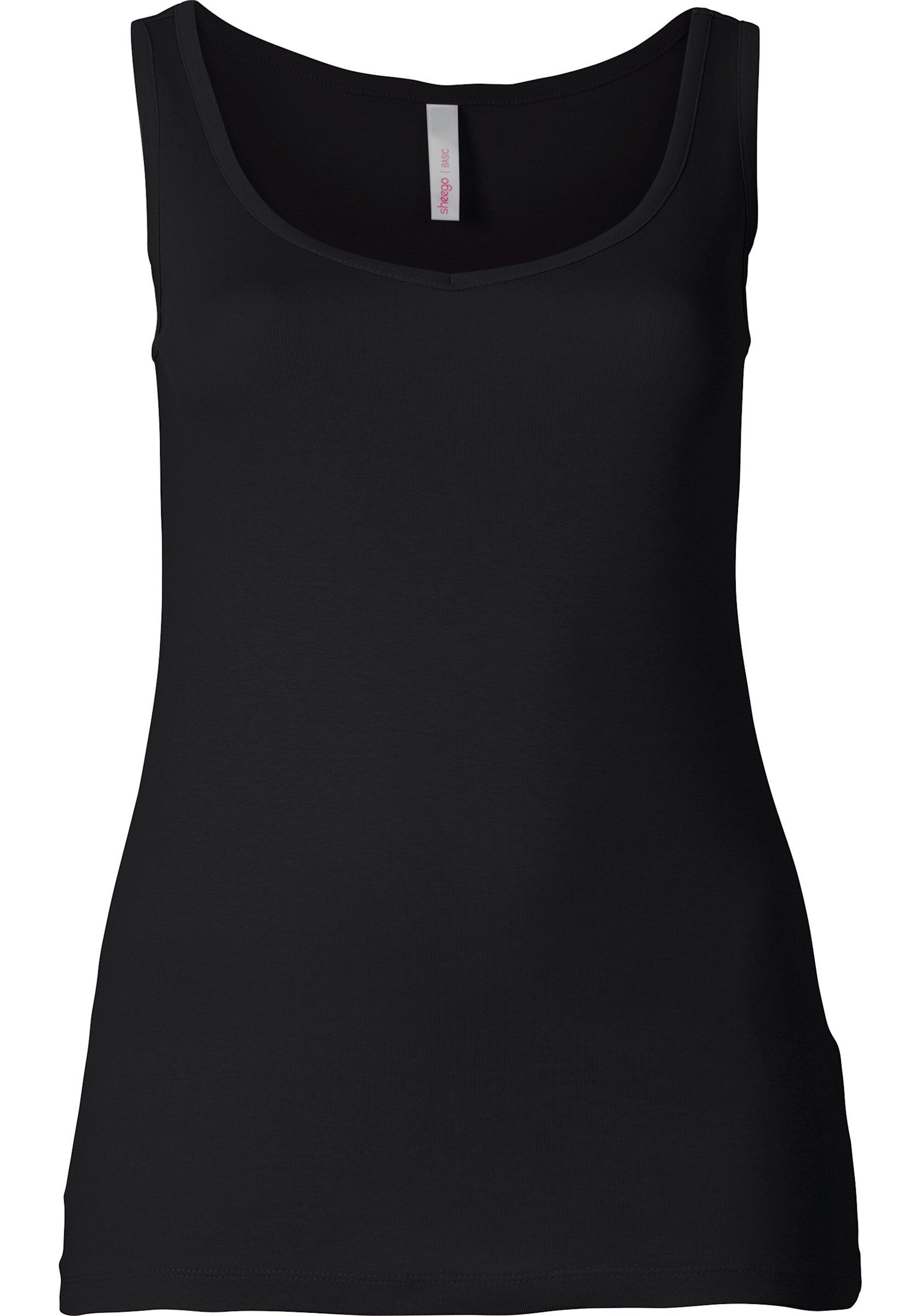 Sheego Shirttop Tanktop Ärmellos – Bild 3 von 3