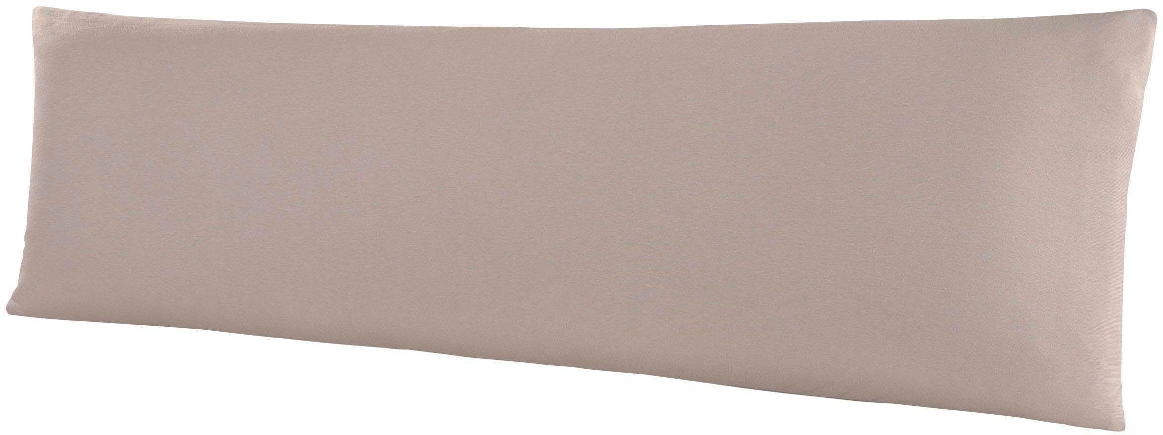 bellana Kissenbezug Mako-Jersey, (1 Stück), für Seitenschläferkissen