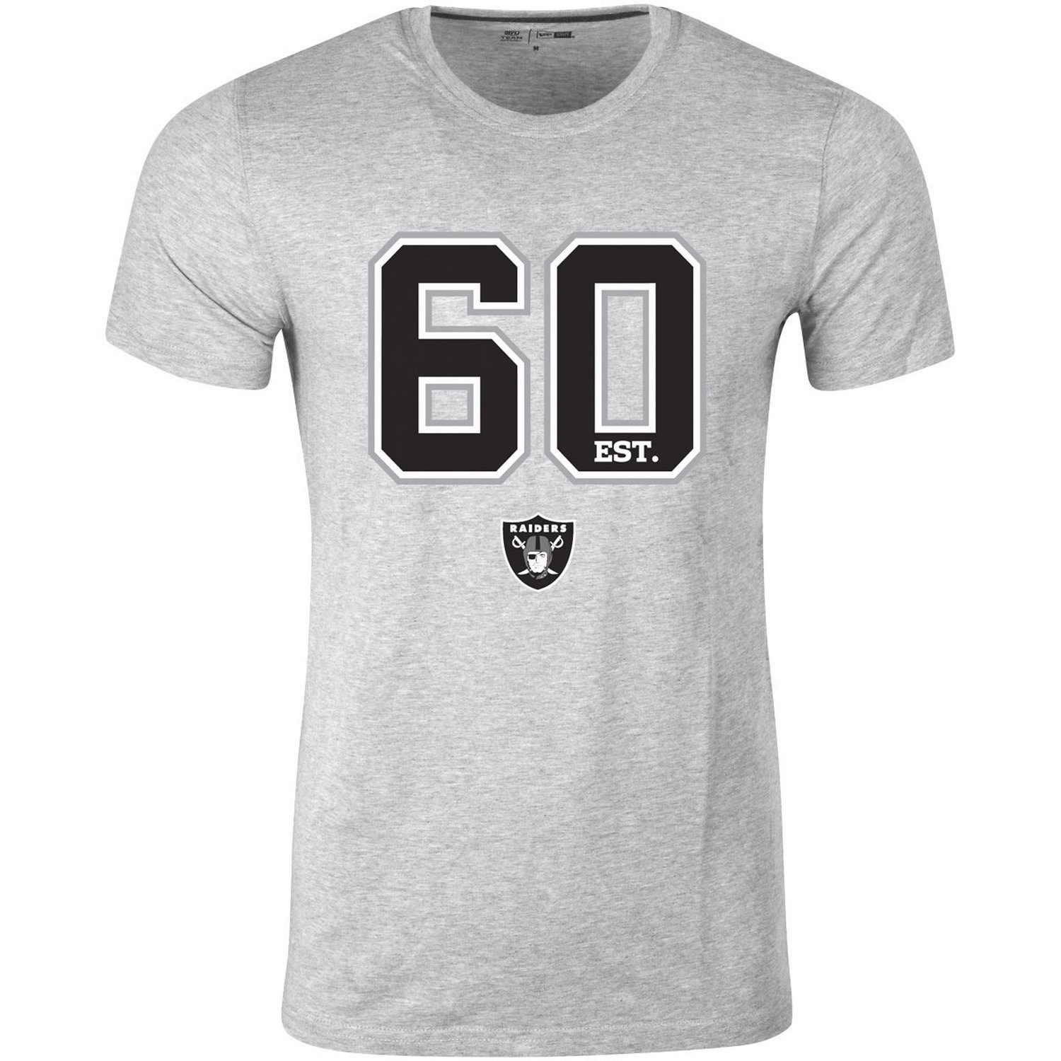 Era Print-Shirt ESTABLISHED LOGO NFL New Oakland Raiders