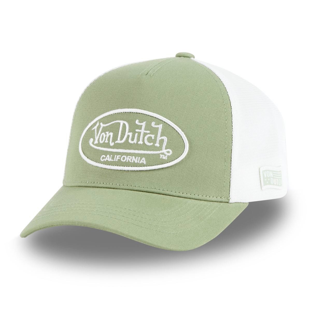 Von Dutch Trucker Cap Von Dutch Originals Trucker Cap - CALIFORNIA Twill Embroidery (Basecap, Meshcap, Trucker Kappe)