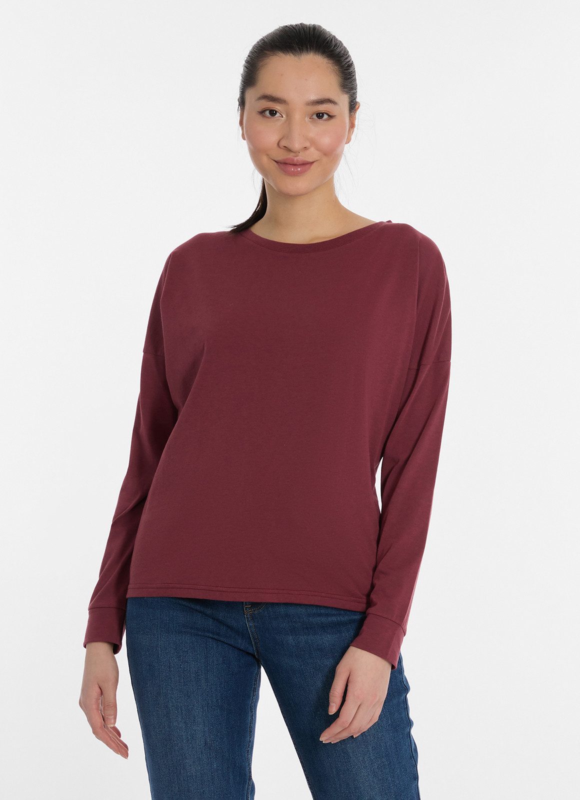Ragwear Langarmshirt SHIMONA LONG in dezenter günstig online kaufen