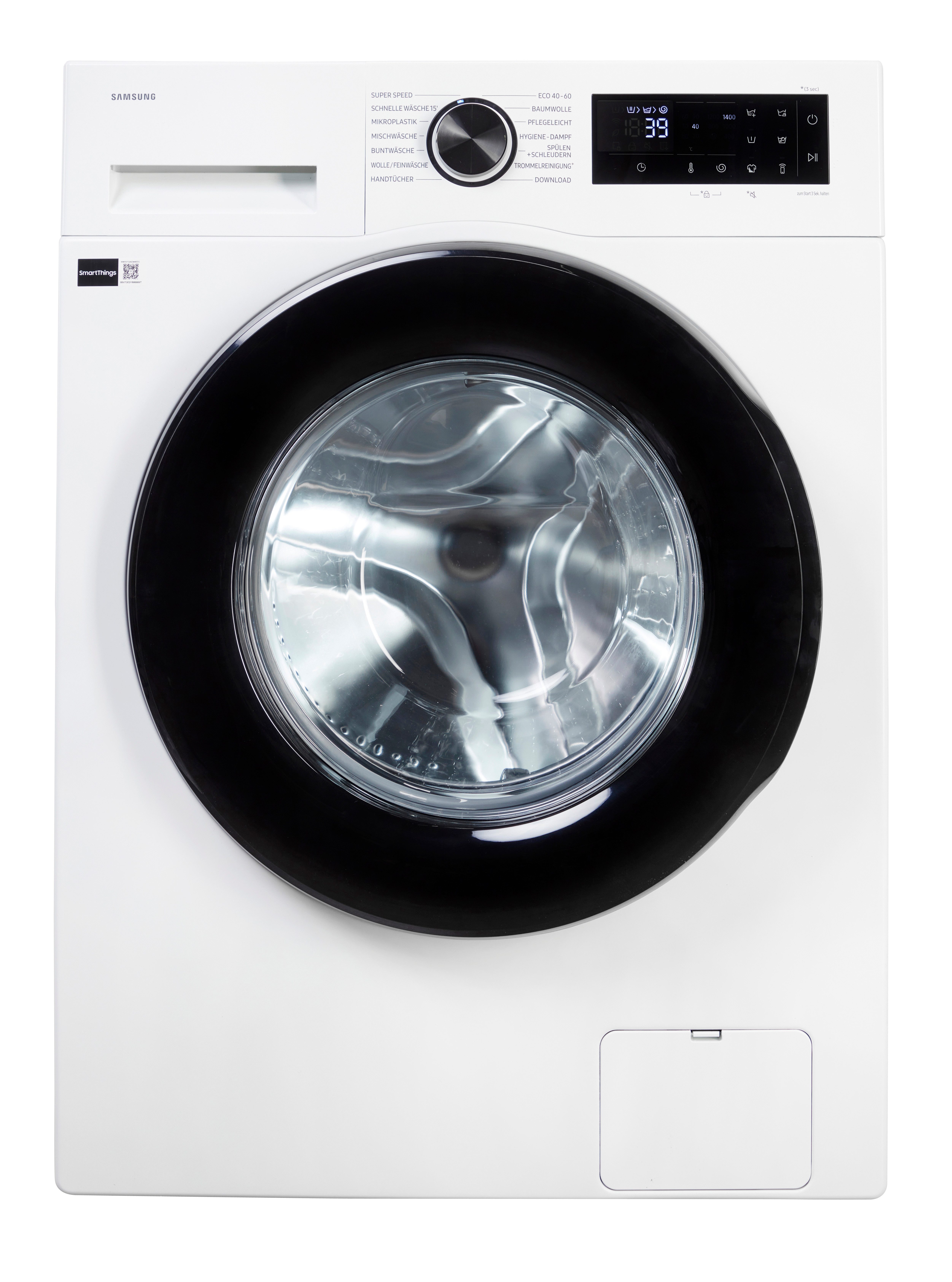 Samsung Waschmaschine WW5000F WW1EFG5U34AEEG, 10 kg, 1400 U/min, AI Ecobubbleᵀᴹ - Effizient und schonend waschen