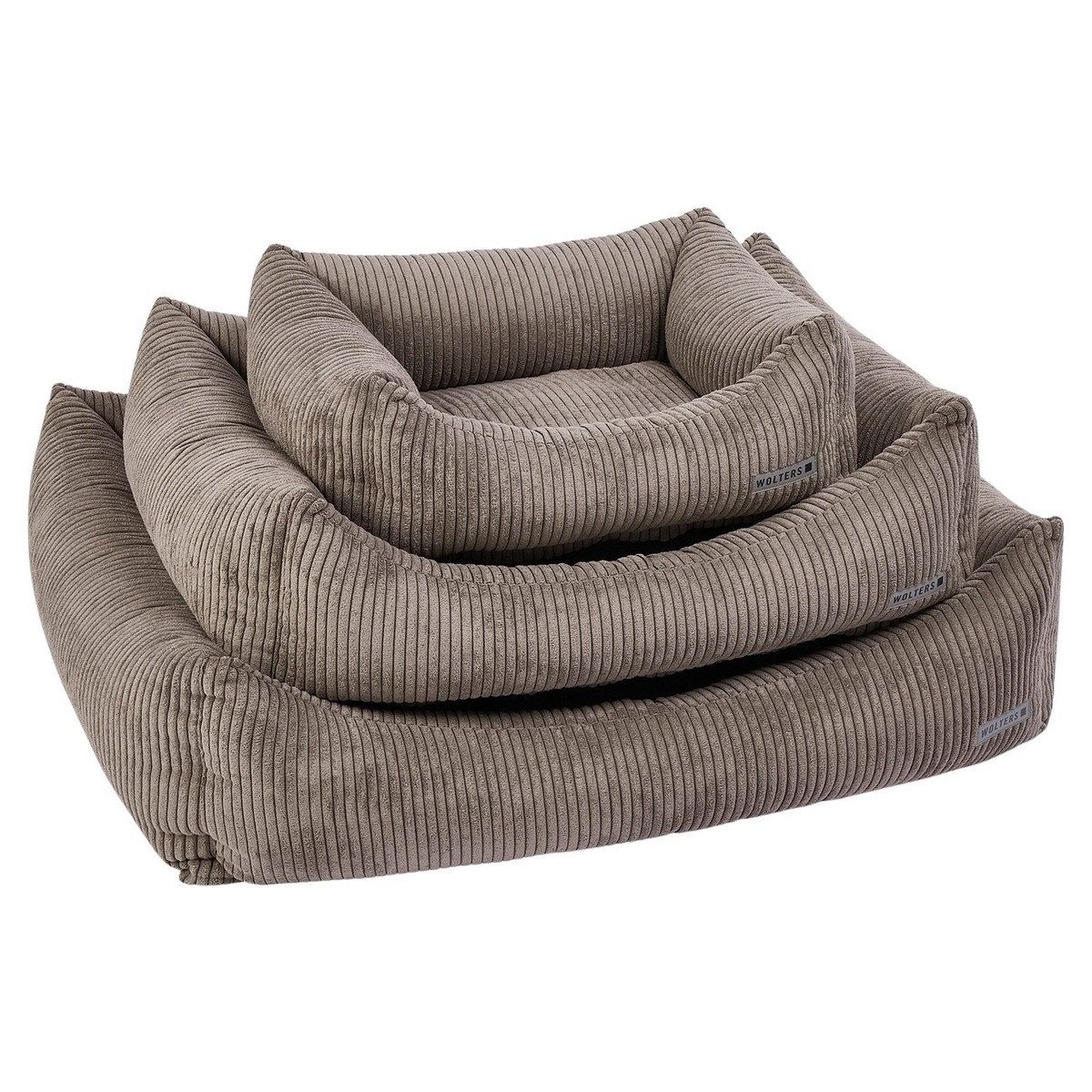 Wolters Tierbett Kilian Cord Lounge Haselnuss