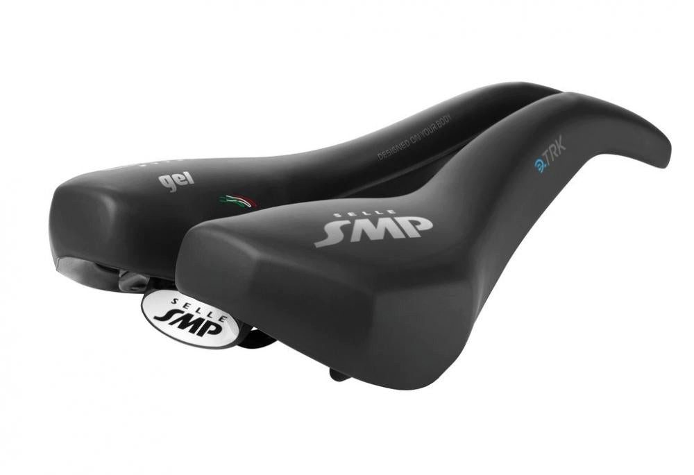 Selle SMP Fahrradsattel Selle SMP Sattel E-TRK Gel schwarz Unisex