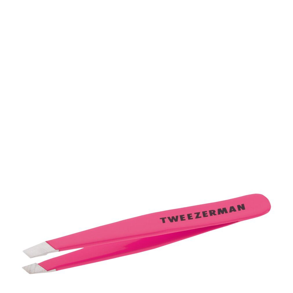 TWEEZERMAN Pinzette Pinzette Schräg Mini Neon Pink, 1 St