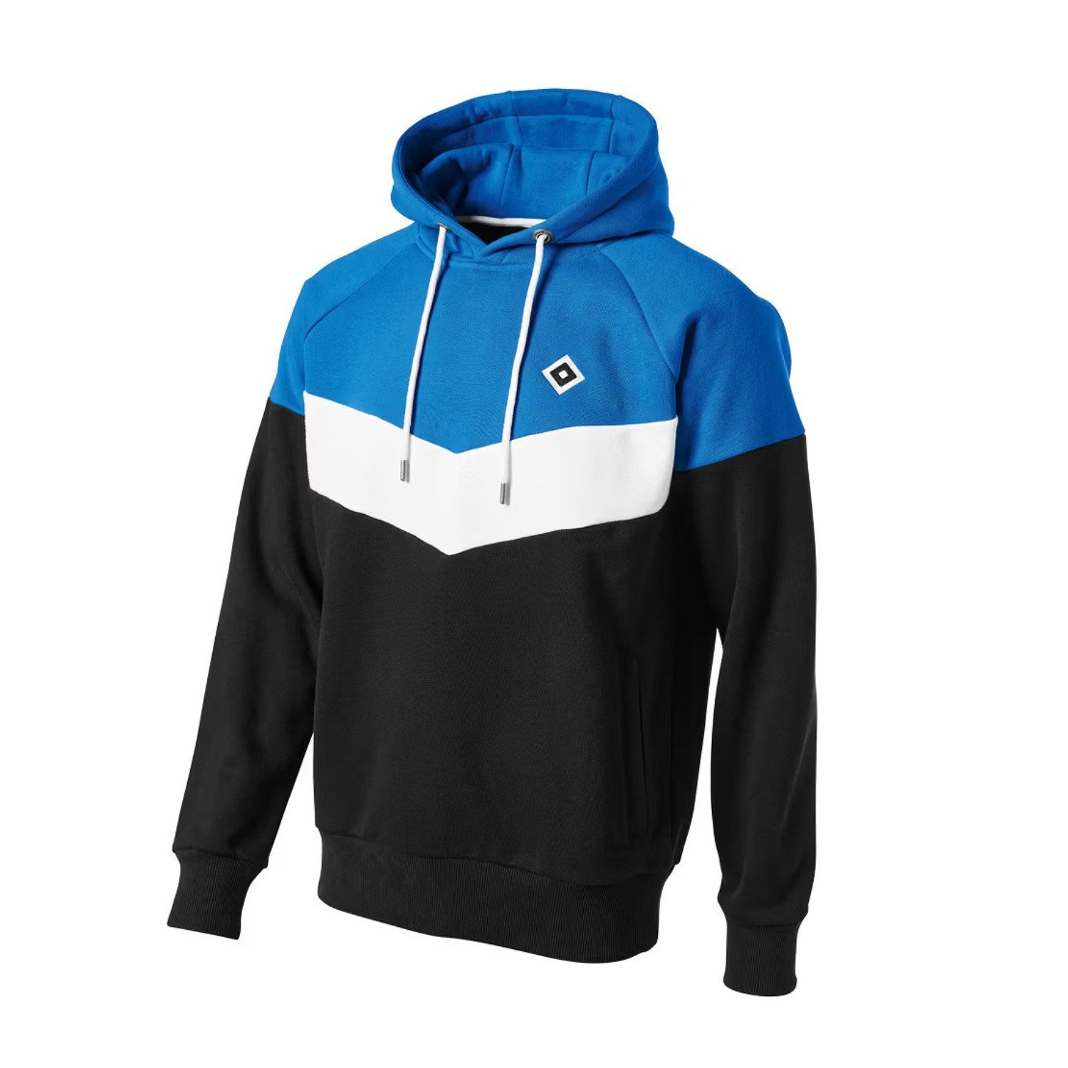 HSV Kapuzenpullover HSV Kapuzenpullover "Wotan" mit gestickter HSV Raute - Vereinsfarben