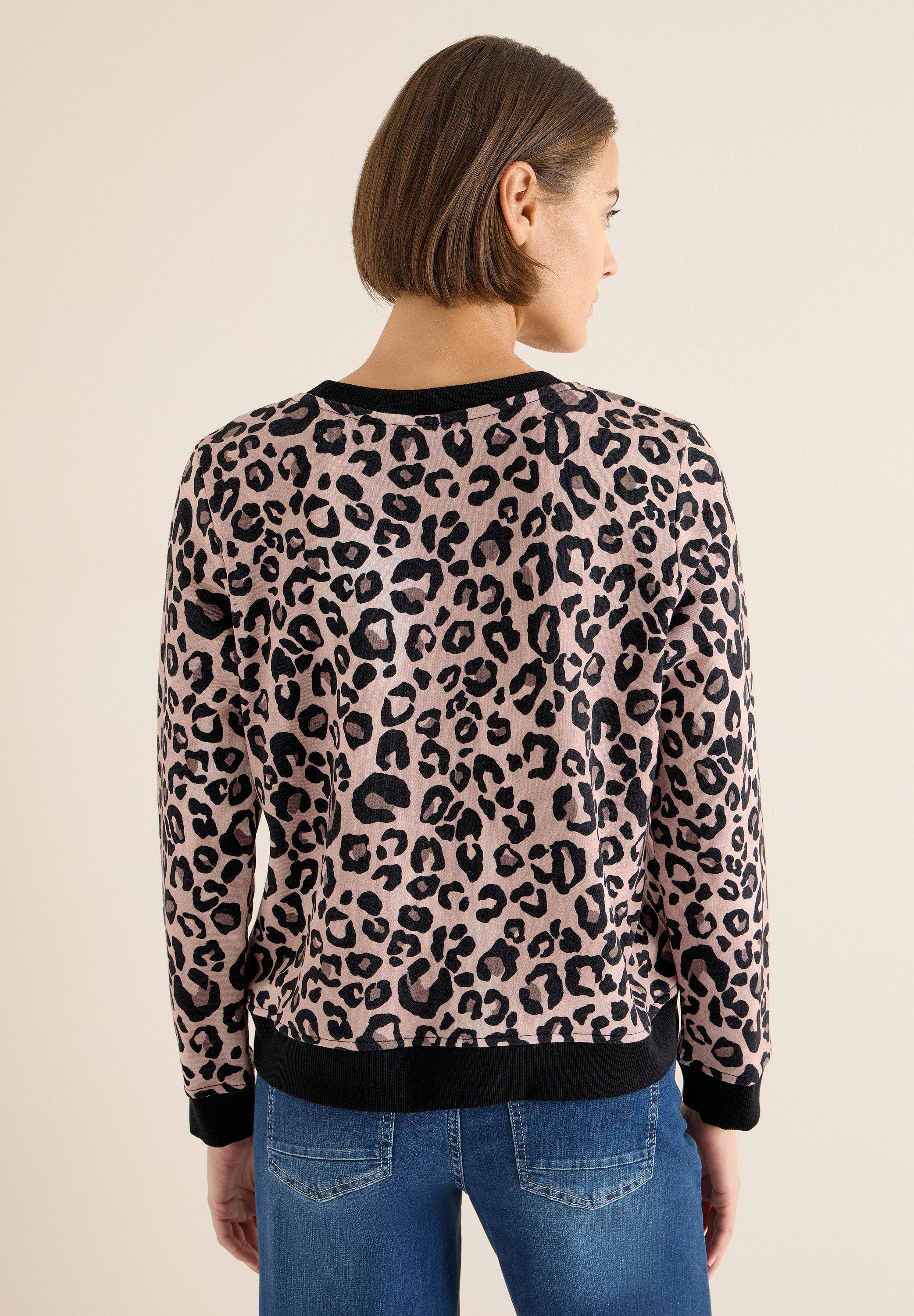 CECIL Sweatshirt im Leo Design