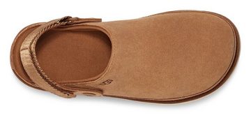 UGG W GOLDENSTAR CLOG Clog Mule, Flats, Pantoffel, Hausschuh mit schwenkbarem Fersenriemen