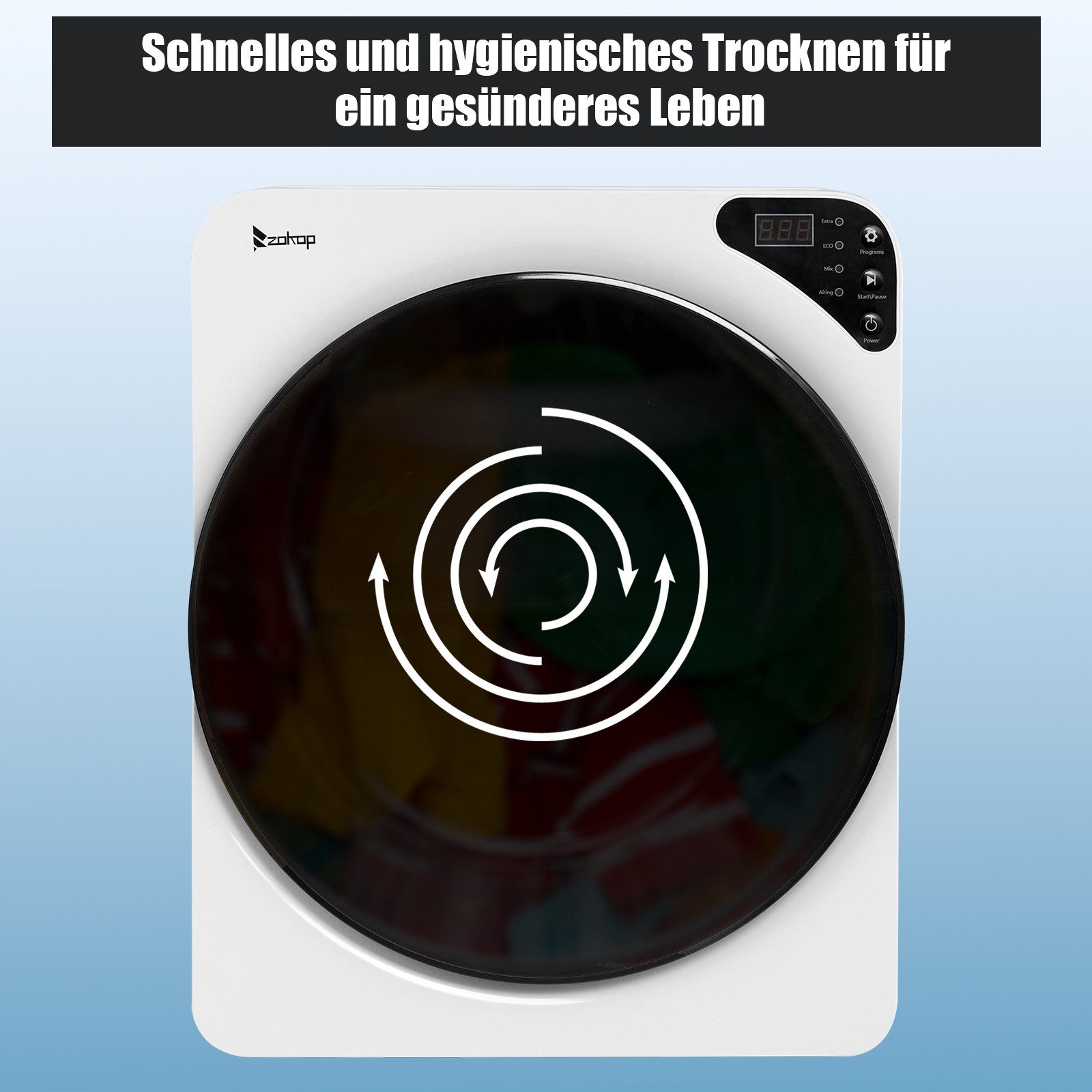 LALAHO Ablufttrockner GDZ40-428E