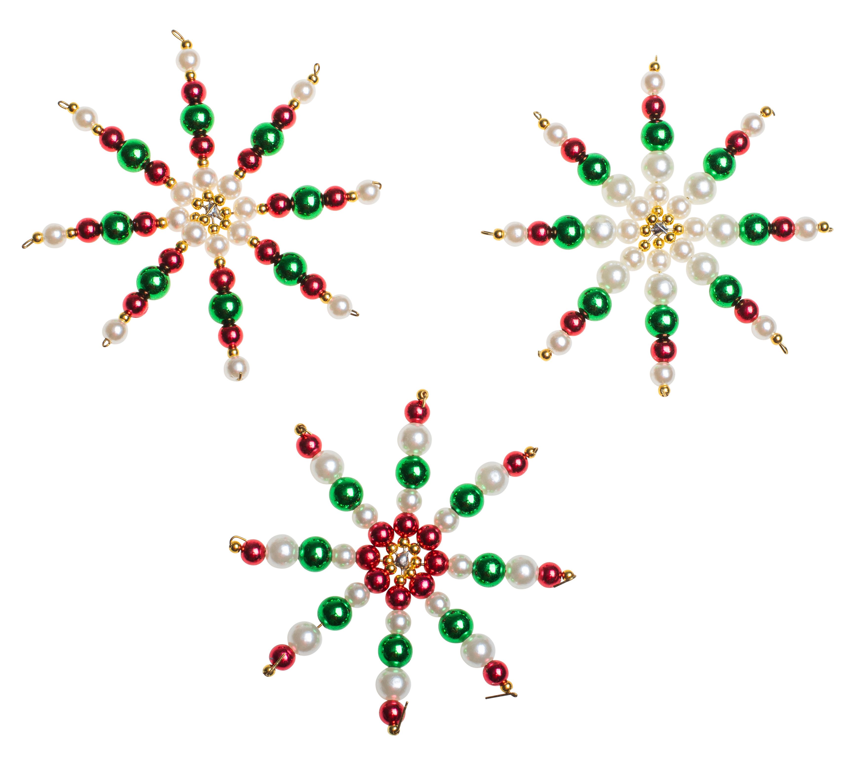 Betzold Bastelnaturmaterial Drahtsterne-Set – Bastelset Weihnachtsdeko DIY Baumschmuck