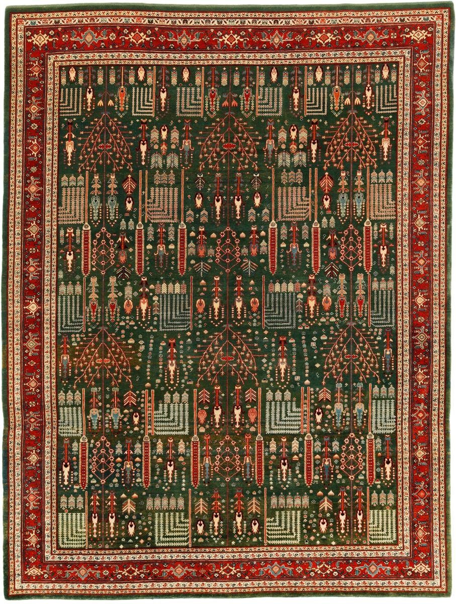 Trading, Handgeknüpfter rechteckig, Orientteppich Nain Anatolian Orientteppich, Höhe: mm 5 277x369