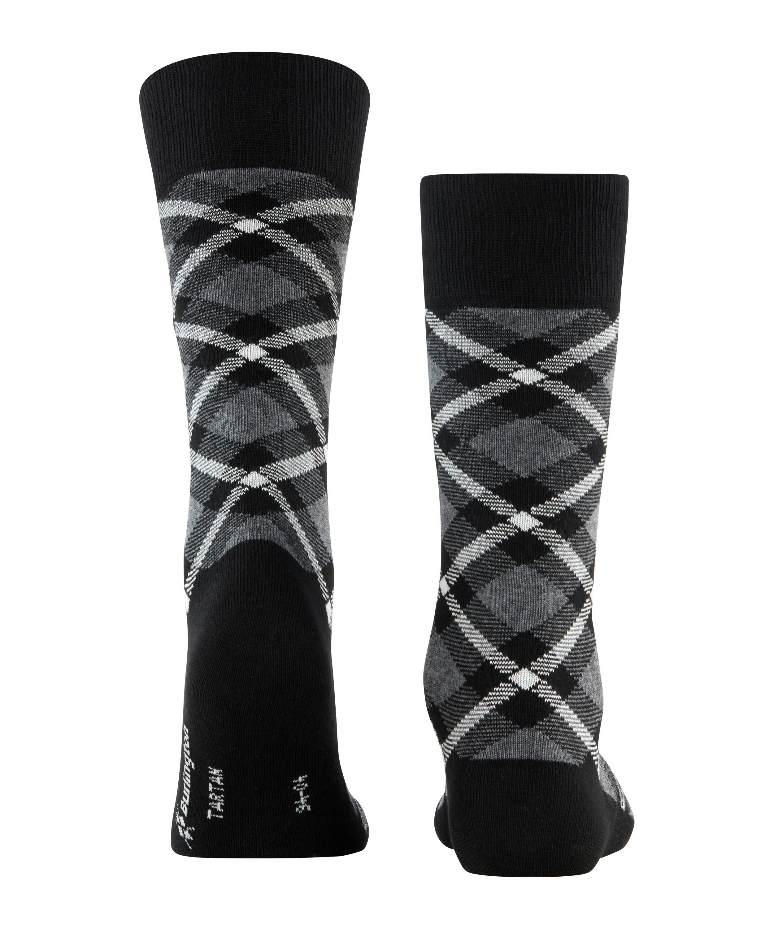 Burlington Socken Tartan Socken mit britischem Traditions-Muster (1-Paar) mit britischem Traditions-Muster