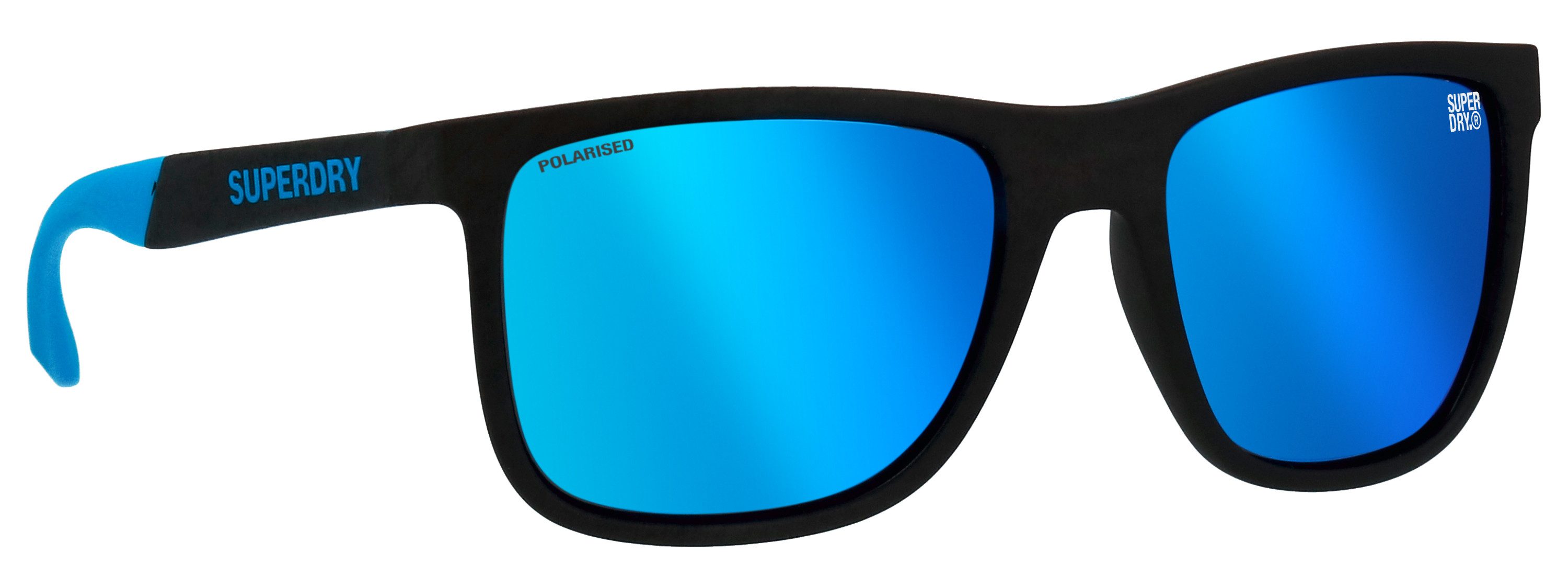 Superdry Sonnenbrille Modell 996057 Form Karree/Eckig, Logoschriftzug auf Bügel, Injectionfassung
