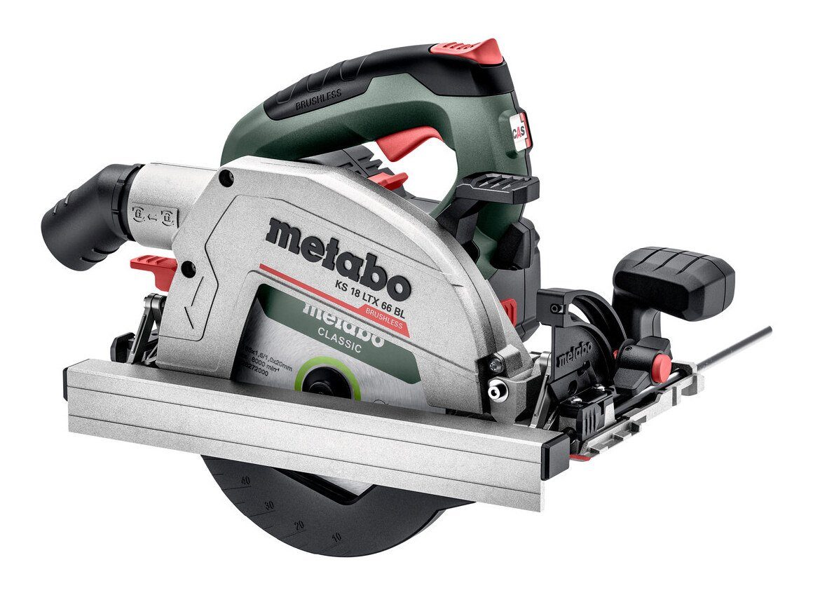 metabo Akku-Handkreissäge KS 18 LTX 66 BL, Akku-Handkreissäge Ohne Akku im Karton