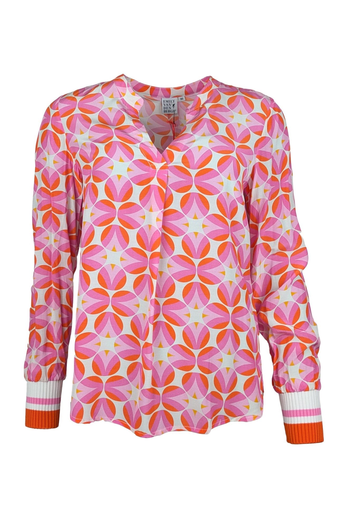 Emily Van Den Bergh Schlupfbluse Damenbluse 8837-520