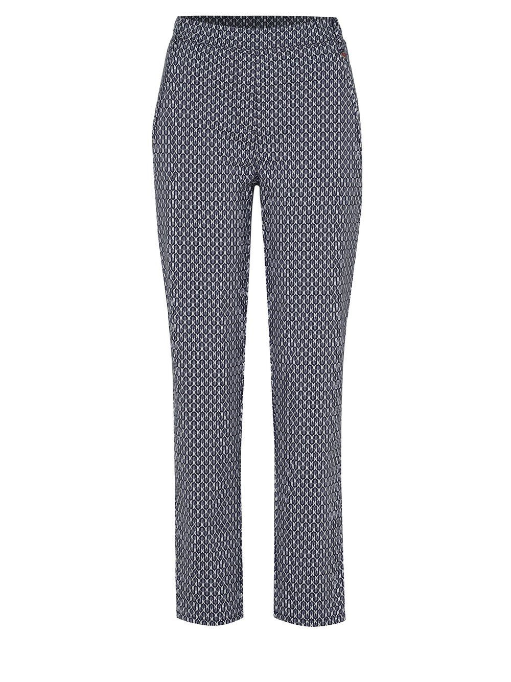 Relaxed by TONI Schlupfhose Alice aus grafischem Jacquard