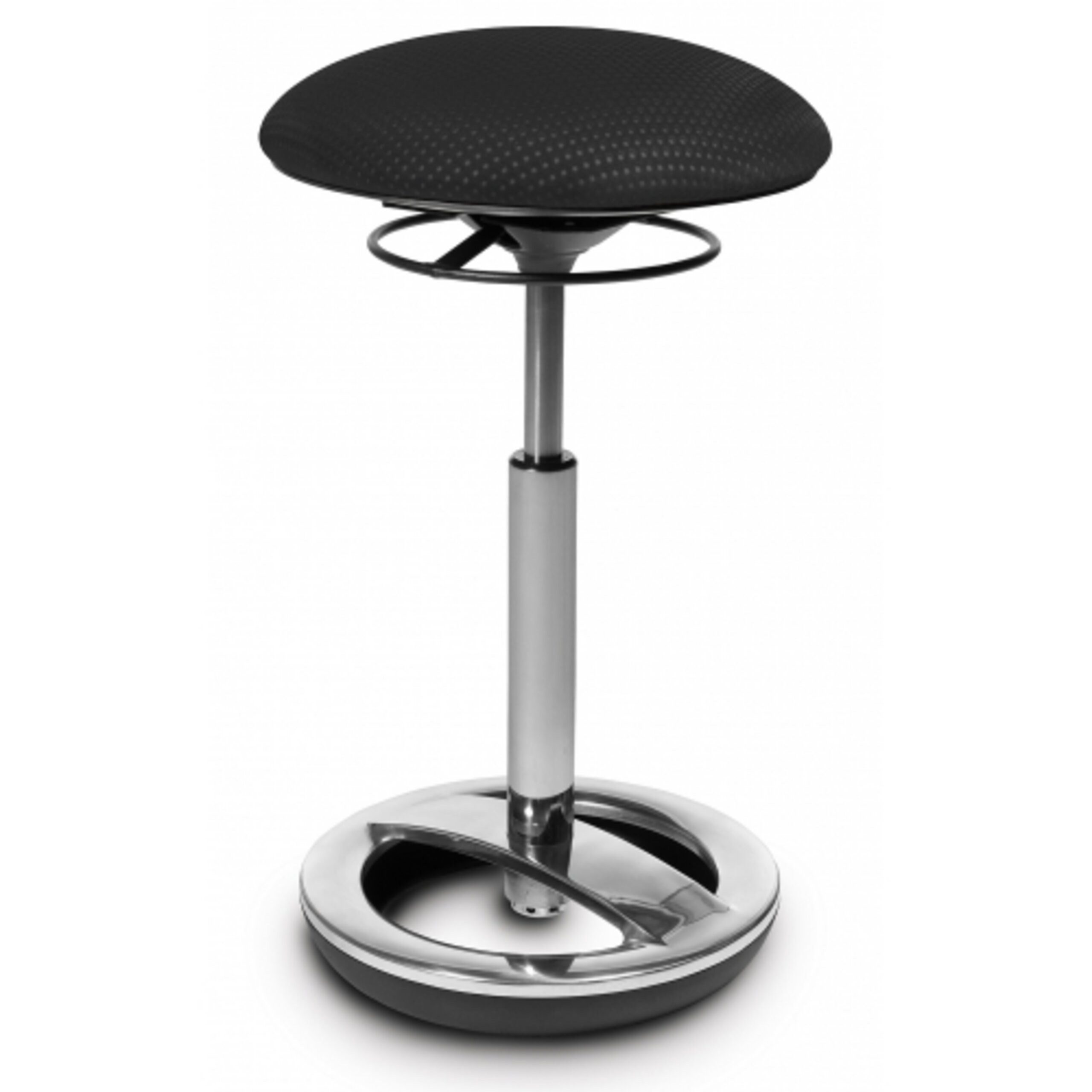 TOPSTAR Stehhilfe SITNESS HIGH BOB Arbeitshocker Stoff Höhe 70.0 cm, Ergonomischer Hocker höhenverstellbar