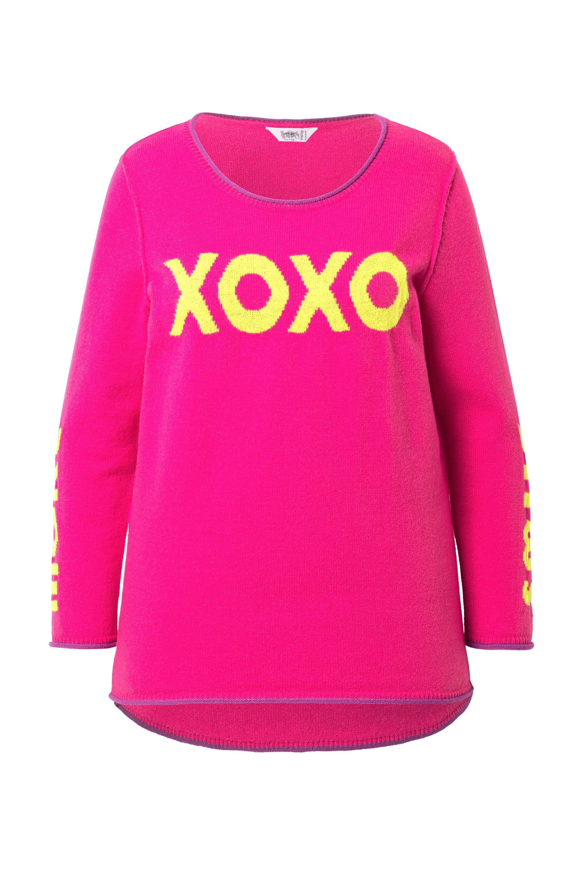 Angel of Style Strickpullover Pullover Straight Fit Statement offenkantig günstig online kaufen