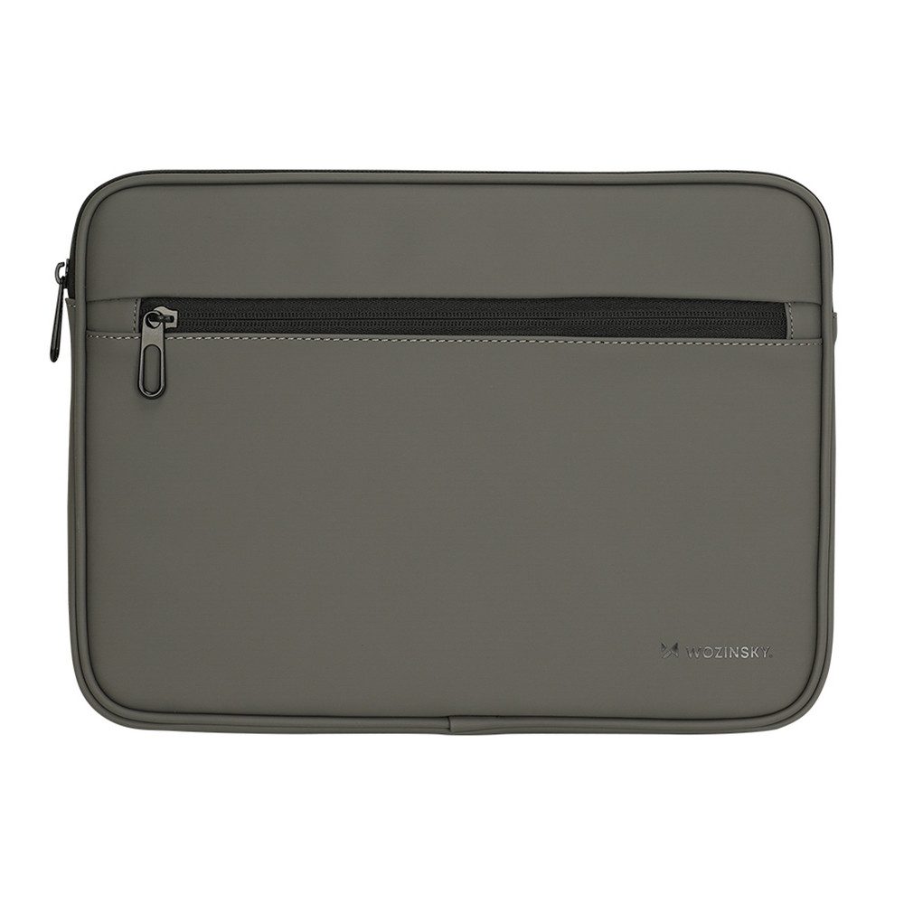 Wozinsky Laptoptasche Notebookhülle Schutzhülle Transporttasche (Spar-Set, 1-tlg., 3 Zoll flach, 13), Neopren, Veloursfutter, Metallreißverschluss