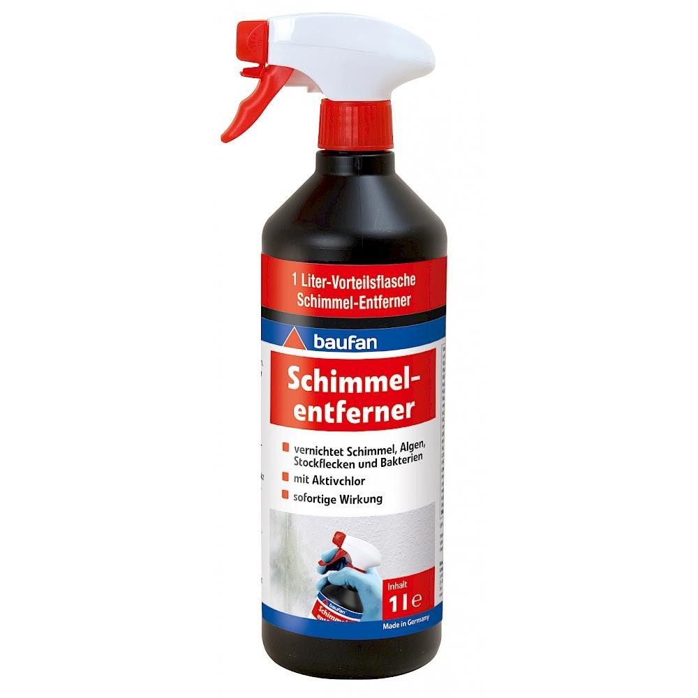 baufan® Schimmelentferner chlorhaltig Silikon- & Fliesenfugen Vorsicht Biozid! Schimmelentferner (schnelle Wirkung)
