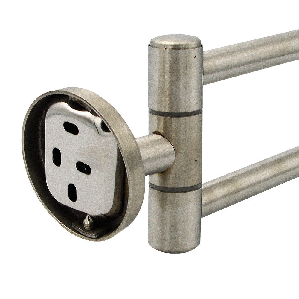 Stabilo Sanitär Wandhalter Edelstahl Handtuchhalter 51cm doppel 2-armig Handtuchstange