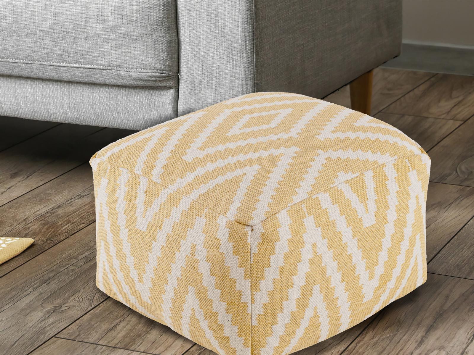 Amagohome Bodenkissen Kelim Sitzwürfel 50x50 H35cm günstig online kaufen