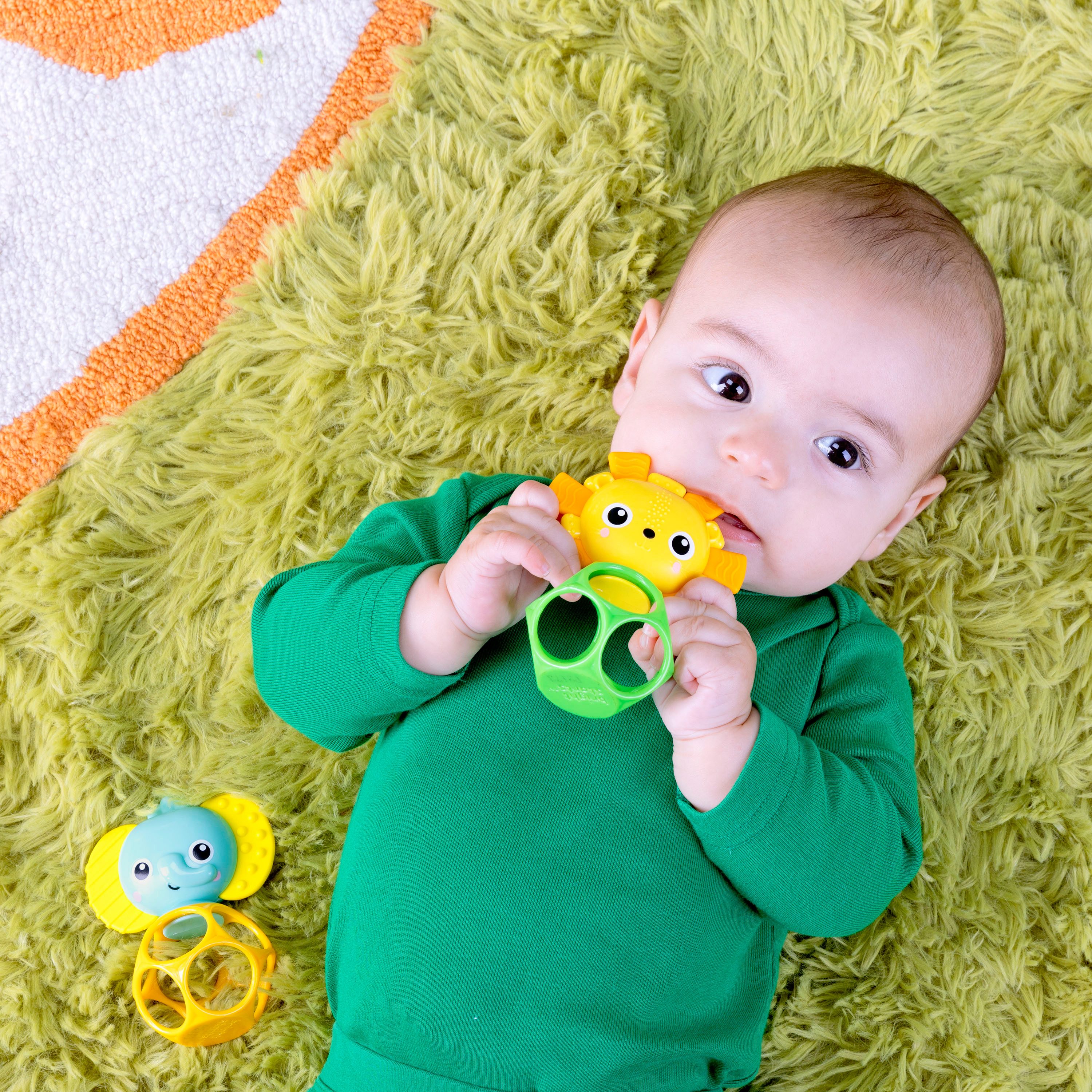 Bright Starts Greifspielzeug Soother Pals Easy-Grasp Teether Toys günstig online kaufen