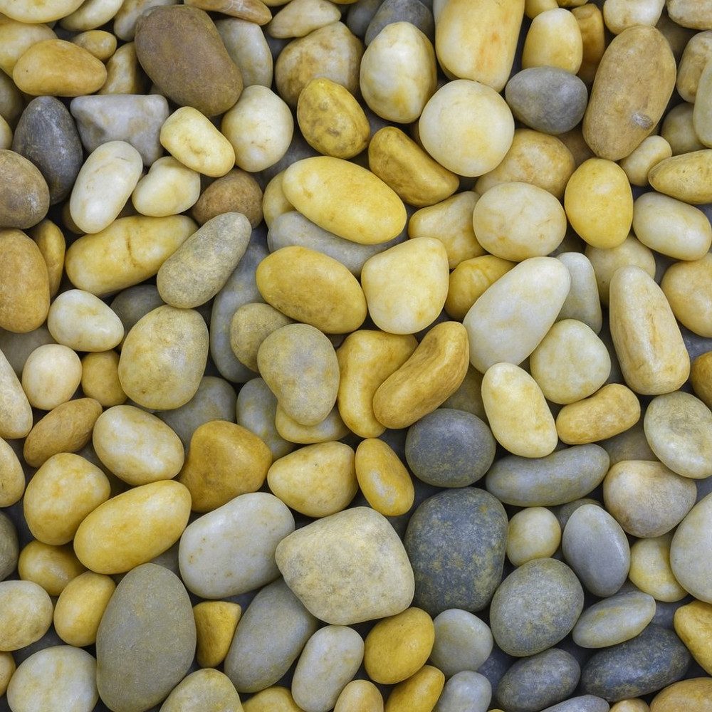 GarPet Kieselsteine Kieselsteine Garten 25kg Quarzkies Zierkies Buntkies Te günstig online kaufen