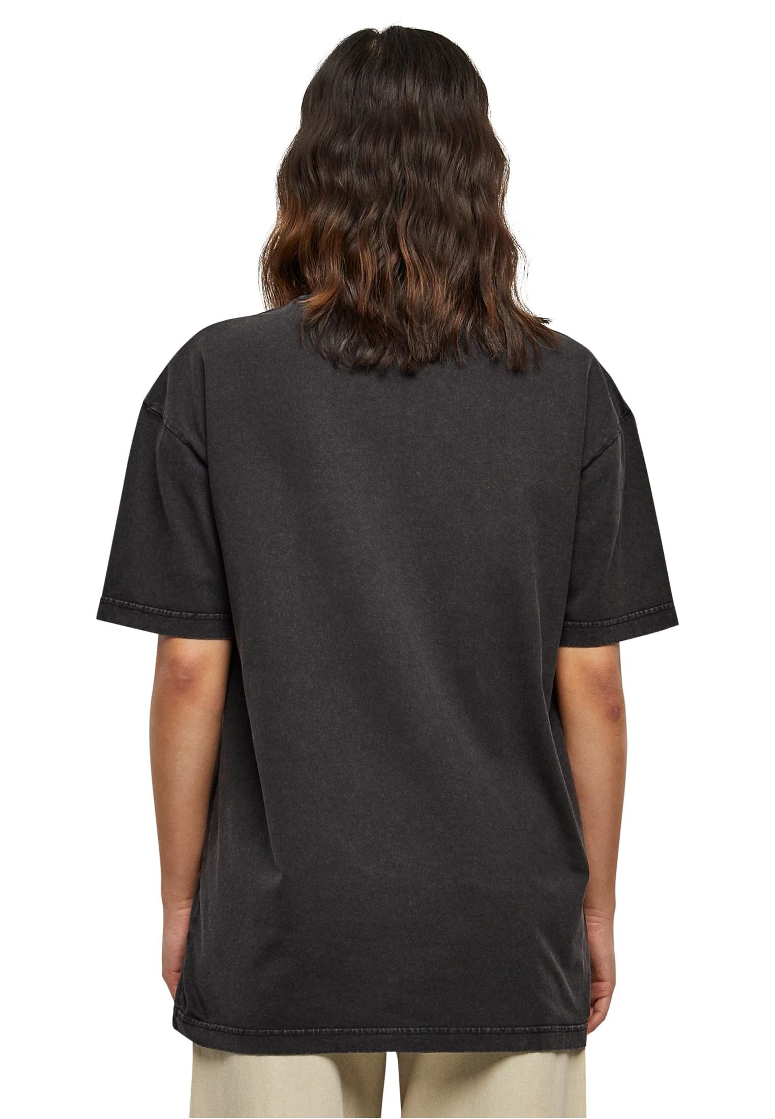 urbandreamz T-Shirt Damen Kurzarm Oversized Acid Wash T-Shirt Rundhals günstig online kaufen