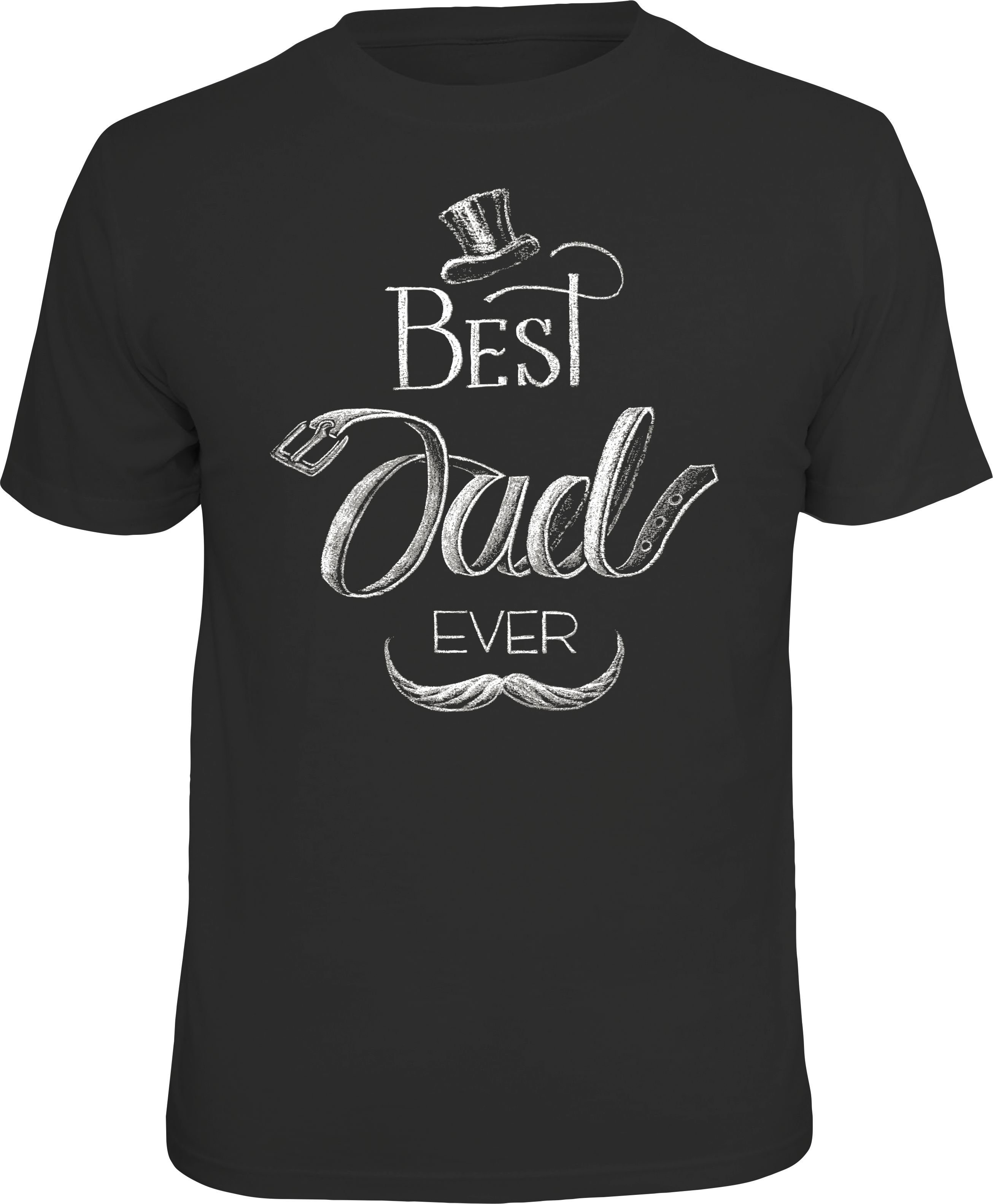 Rahmenlos T-Shirt Das Geschenk für Väter - Best Dad Ever