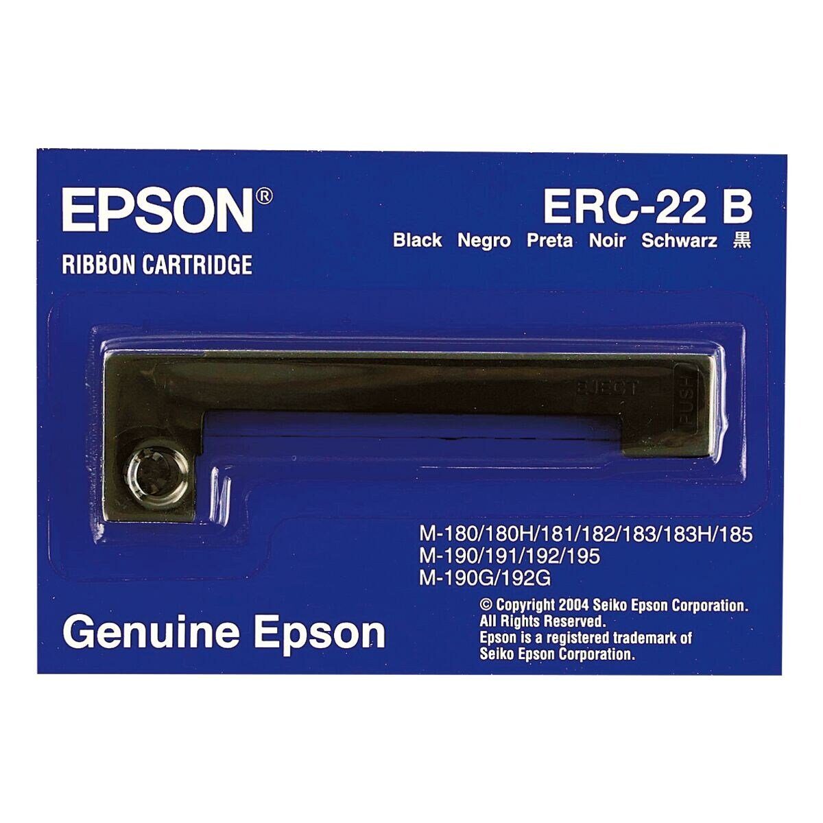 Epson Druckerband ERC-22B, schwarz für Kassensysteme