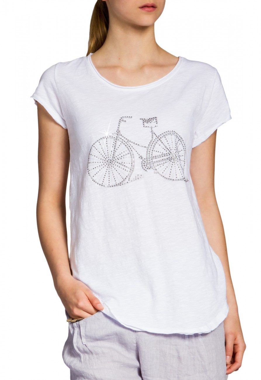 Caspar T-Shirt SRT016 Damen Baumwoll Shirt