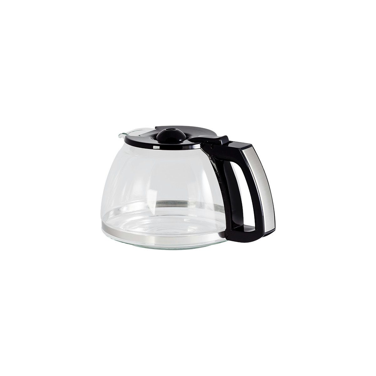 Melitta Kaffeekanne MELITTA Glaskanne Easy Top für Filterkaffeemaschine schwarz