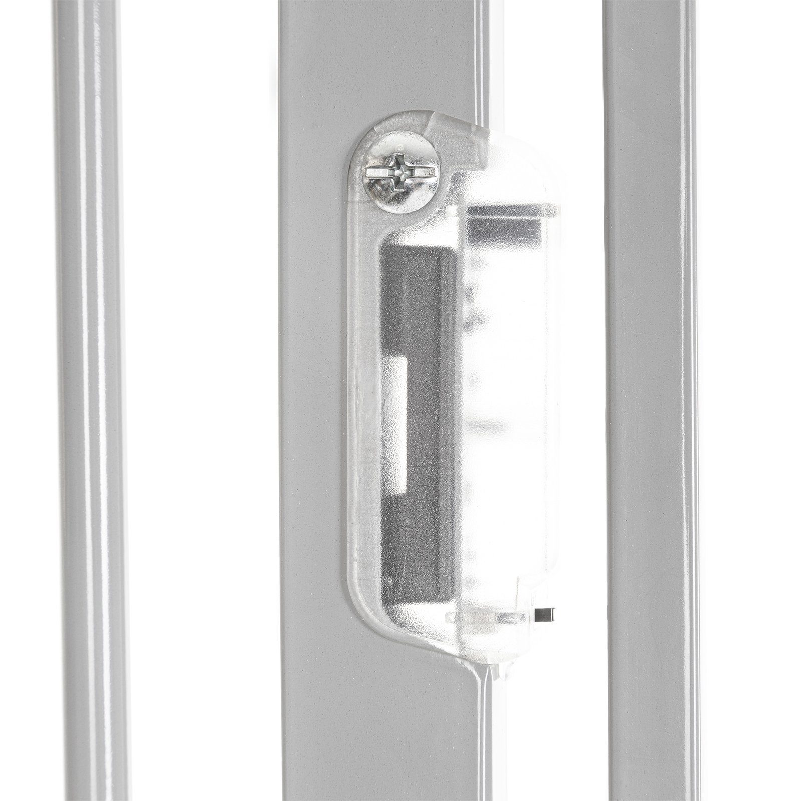 lionelo Türschutzgitter Truus Slim und Led (TOP),  ohne Bohren Metall 90° Stop beidseitig schwenkbar 75-105cm