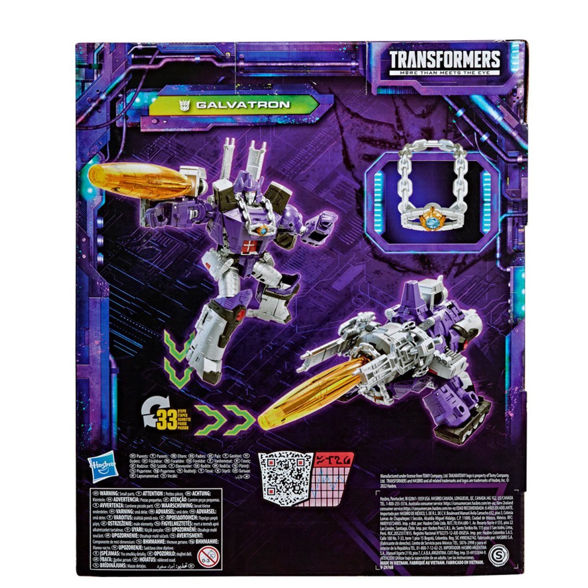 Hasbro Actionfigur Transformers Generations Legacy Leader Galvatron Actionfigur