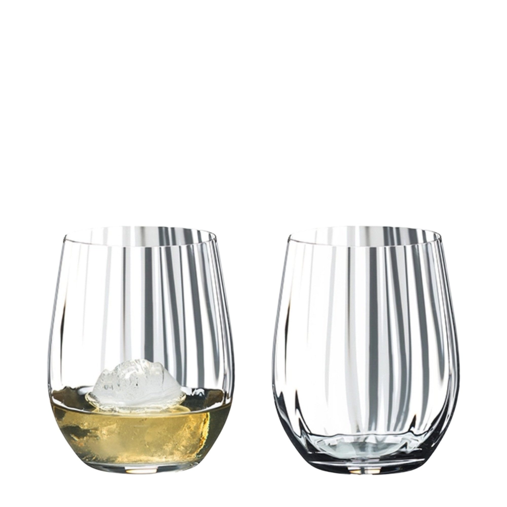 RIEDEL THE WINE GLASS COMPANY Longdrinkglas Riedel Tumbler Collection Optical O Whisky 2er Set, Kristallglas