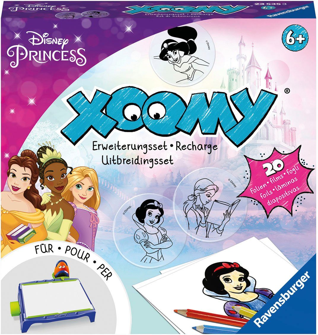 Ravensburger Malvorlage XOOMY® Refill Disney Princess, Made in Europe; FSC®- schützt Wald - weltweit