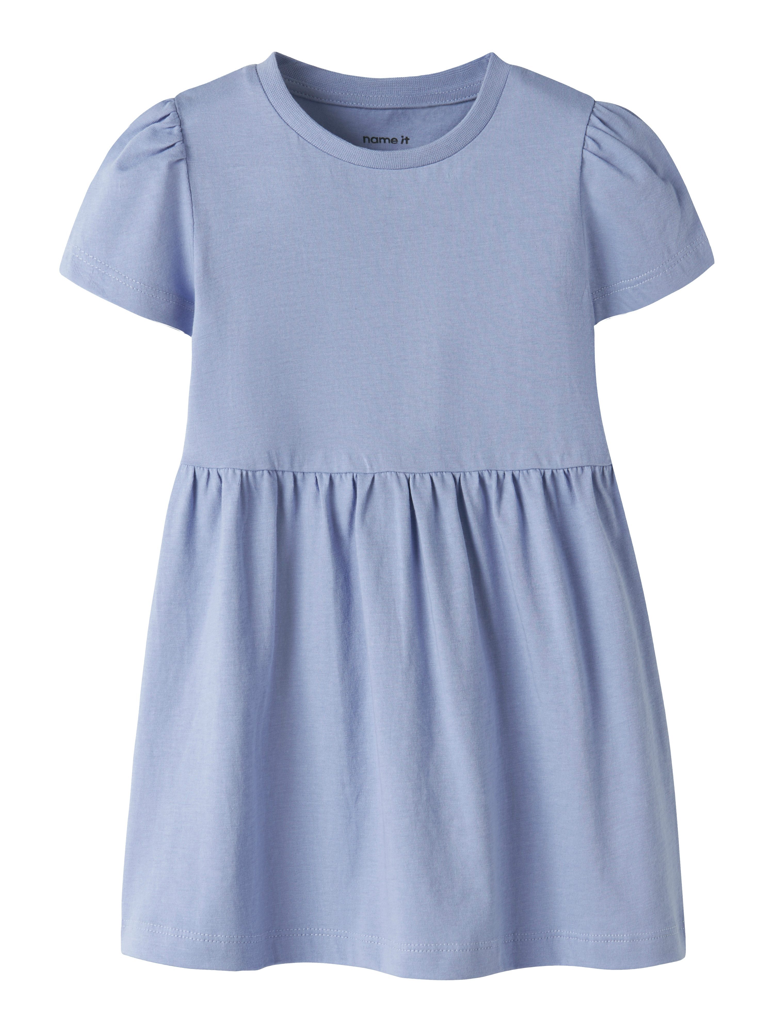 Name It Minikleid NMFVIVIA SS DRESS NOOS Baumwolle, kurze Puffärmel