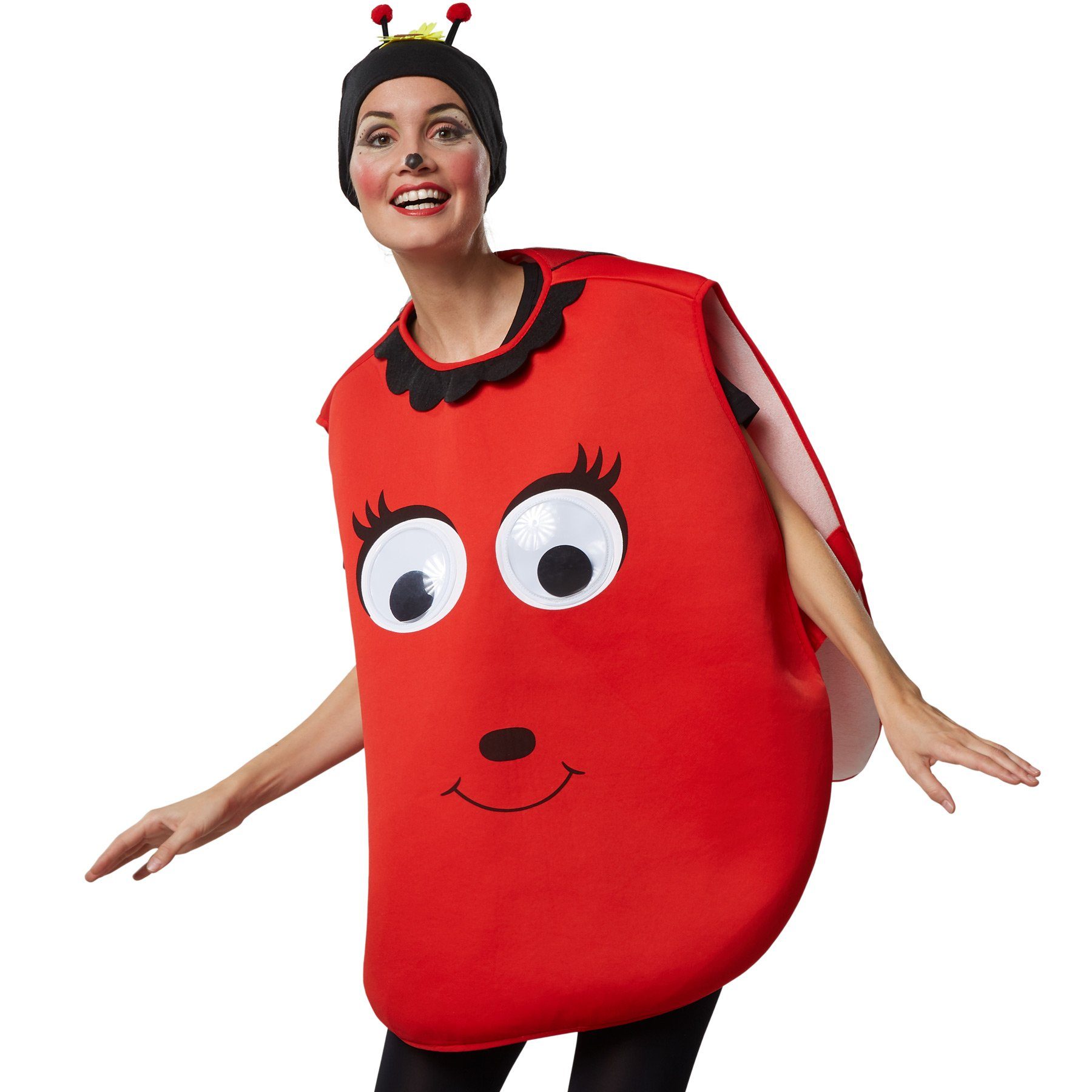 dressforfun Kostüm Unisexkostüm Cartoon Käfer, Poncho in Einheitsgröße