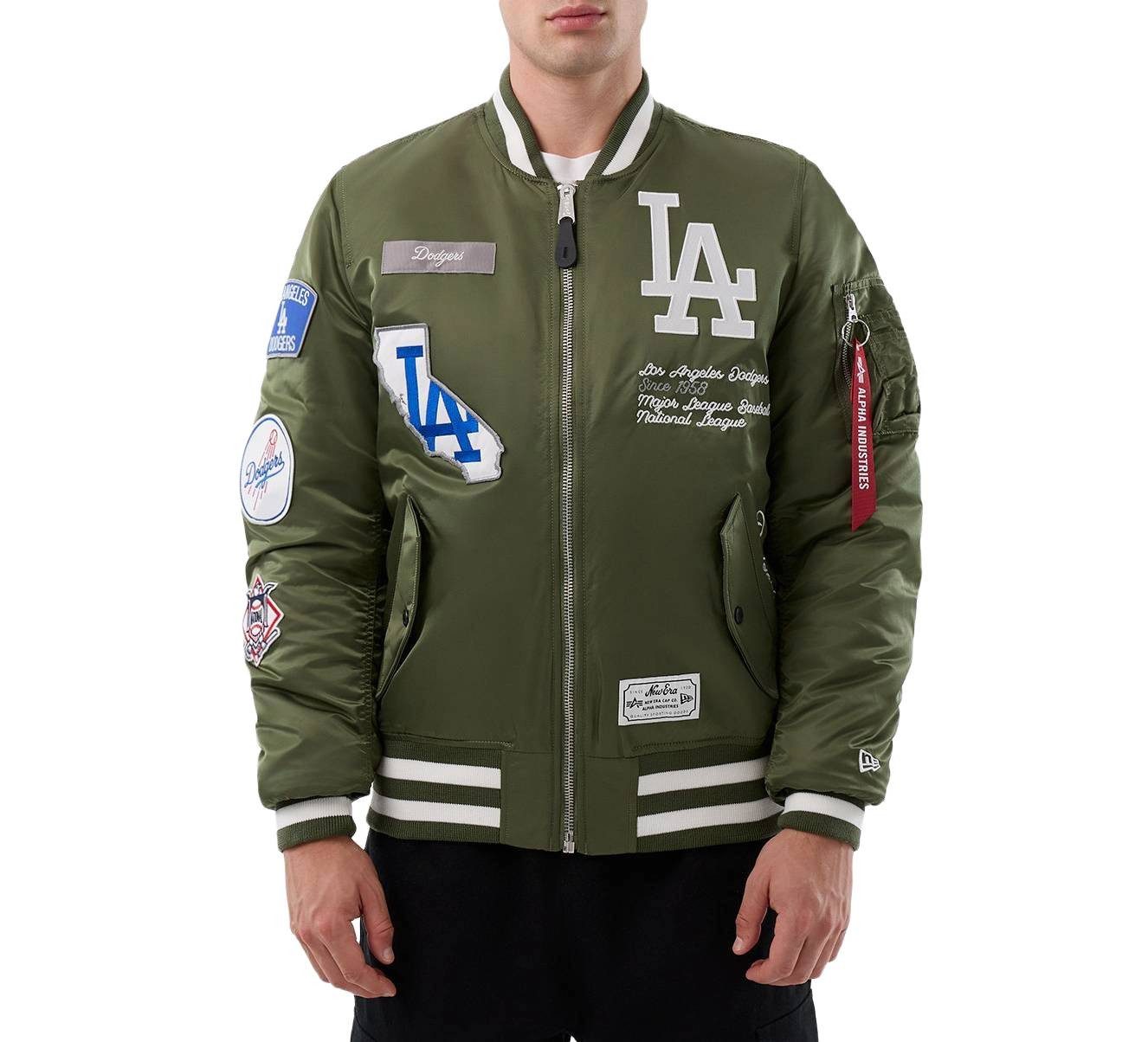 New Era Bomberjacke Jacke New Era Alpha La Dodgers
