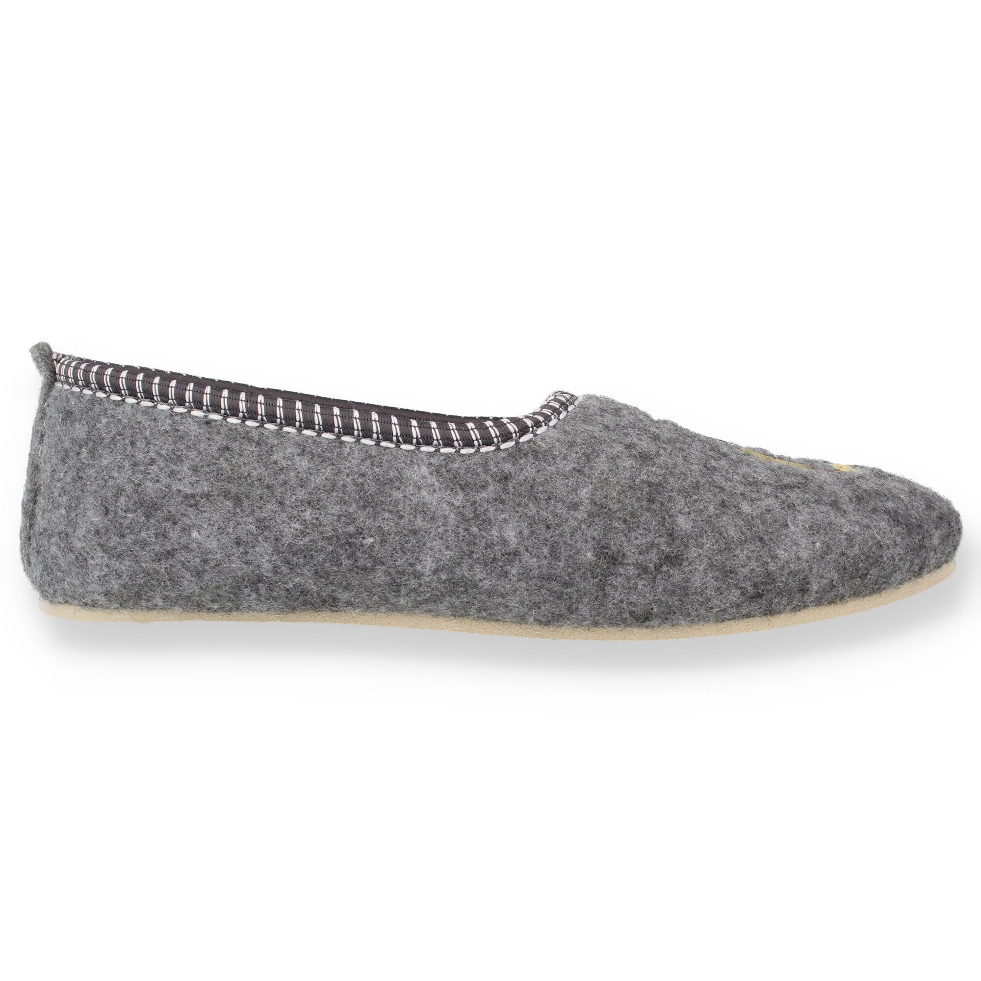 filsko Dijon Damen Kuschel-Ballerinas gefütterte leichte Hausschuhe, Eulen-/ Lama-Stickerei