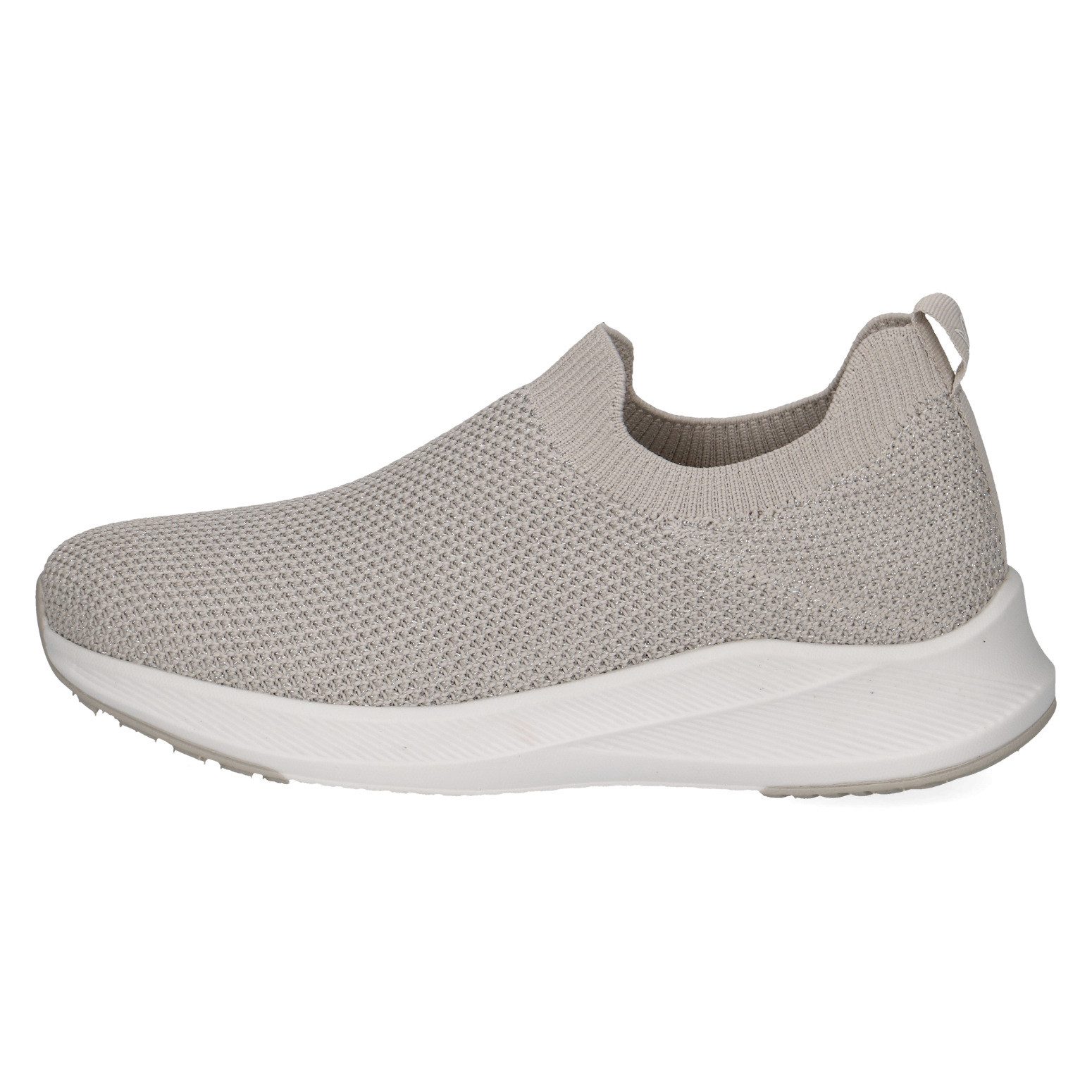 CAPRICE Damen Sneaker Slipper 9-24702-42-270 LT GREY KNIT Slipper