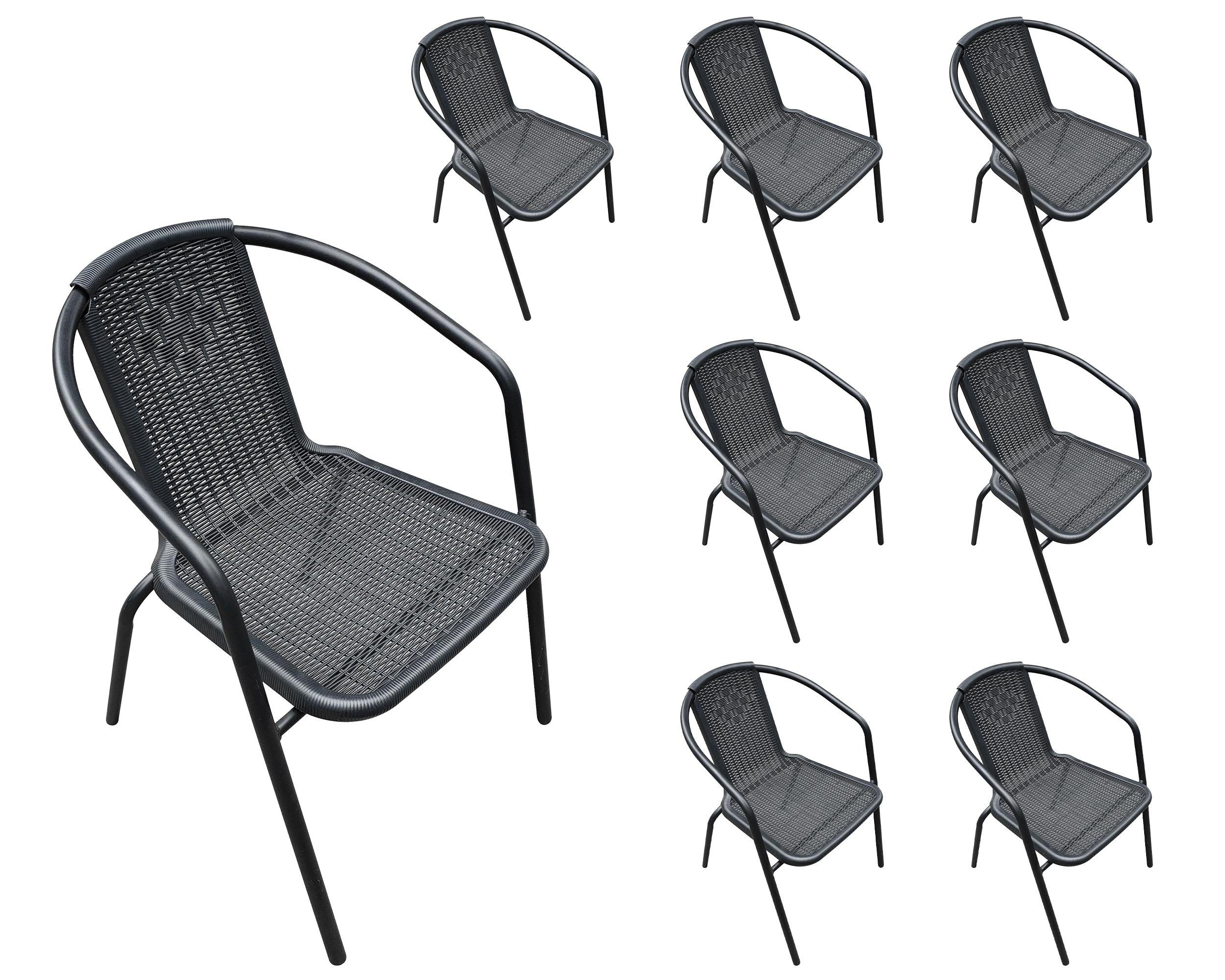 LC Garden Stapelstuhl Garvista 8er Set günstig online kaufen