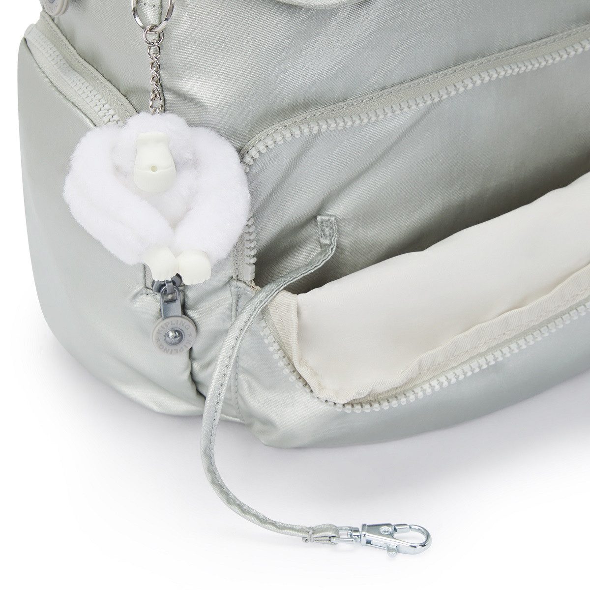 KIPLING Freizeitrucksack City Zip Mini 9 Liter (1, 1-tlg., Stück), Klipling-Affe