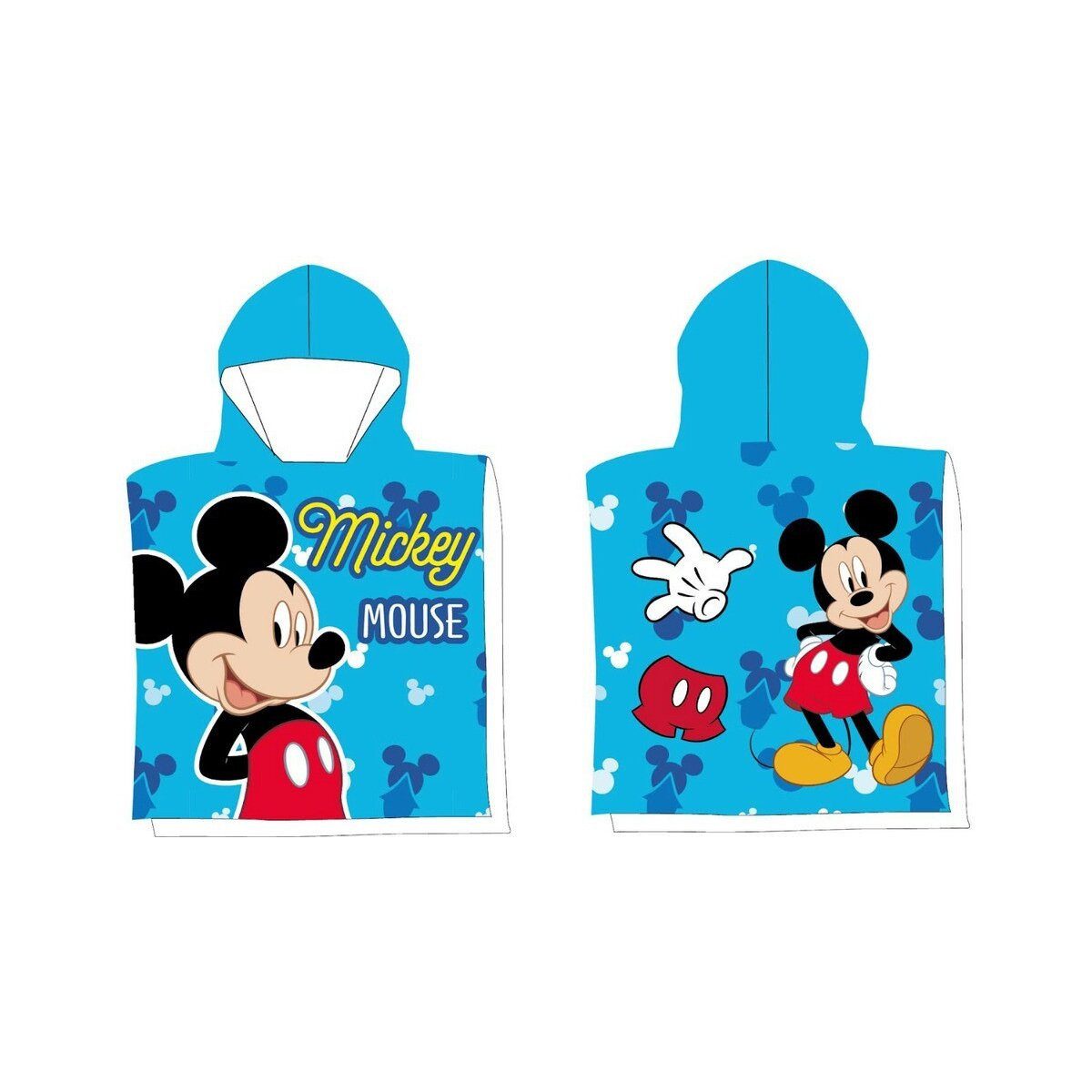 Disney Poncho Mickey Play Splash Poncho 50x100