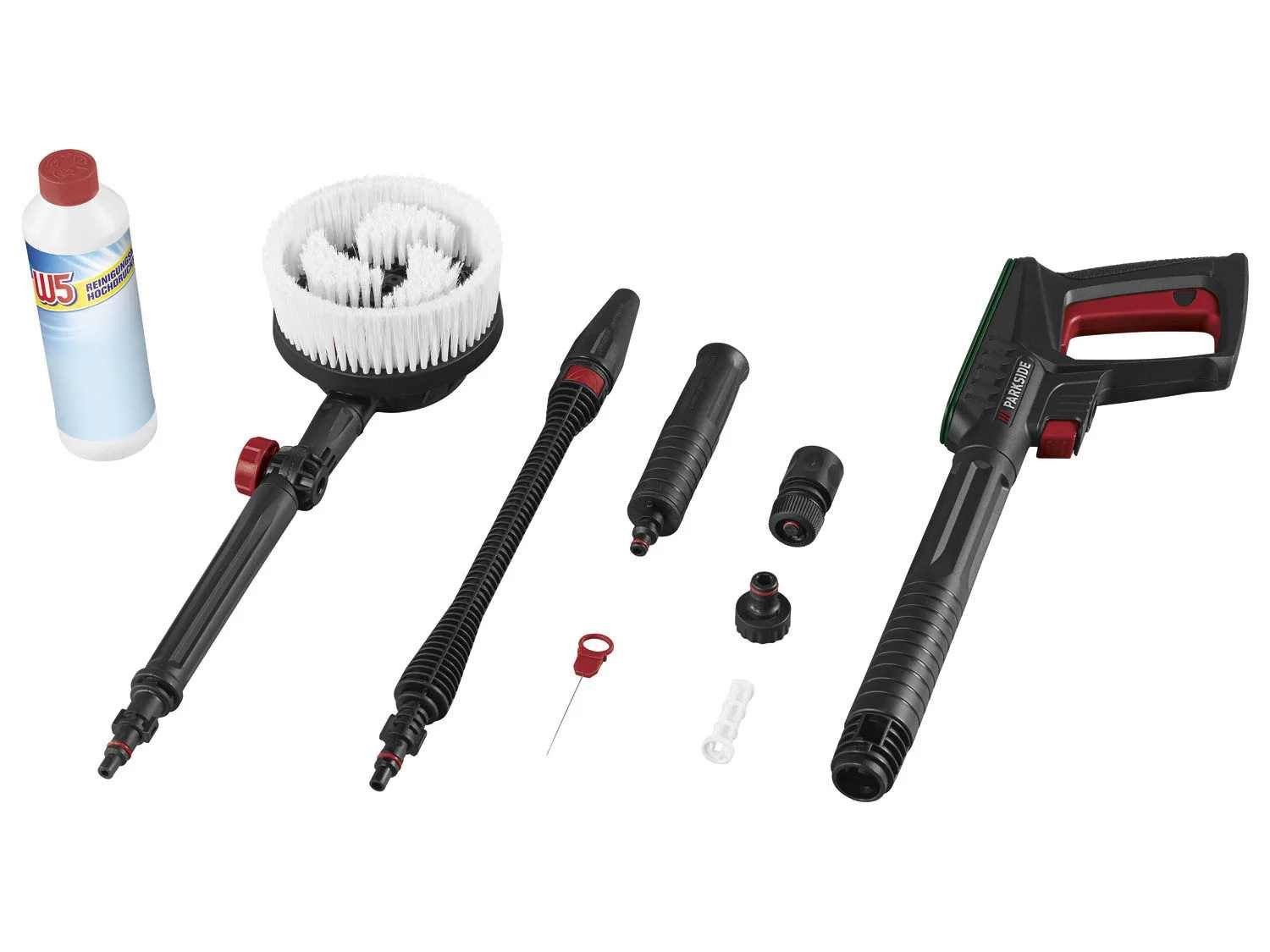 Parkside Hochdruckreiniger Hochdruckreiniger PHD 170 max. 500 l/h 2400 Watt mit Zubehör Grün