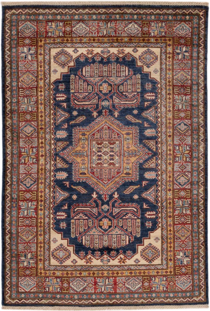 Orientteppich Super Kazak 120x177 Handgeknüpfter Orientteppich, Nain Trading, rechteckig, Höhe: 5 mm